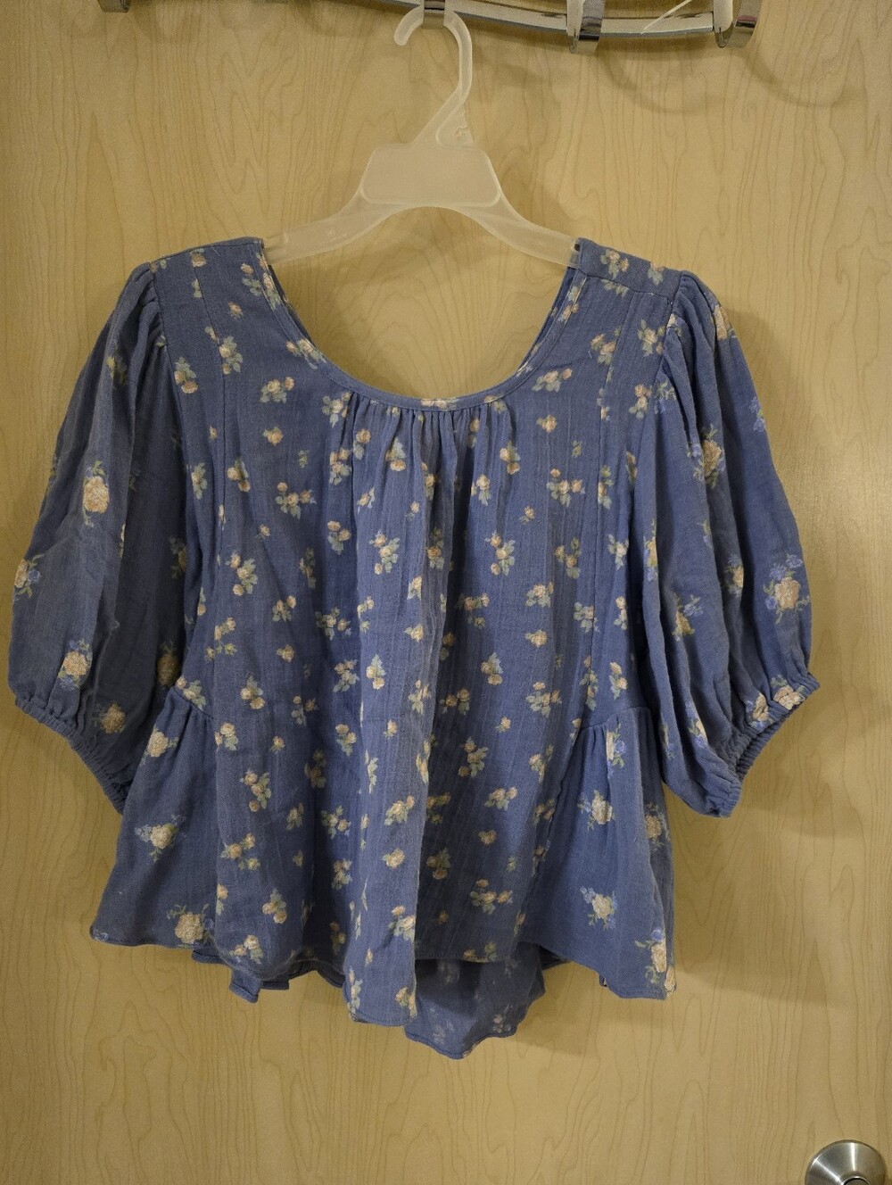NWT Free People Chloe Printed Top (XS)